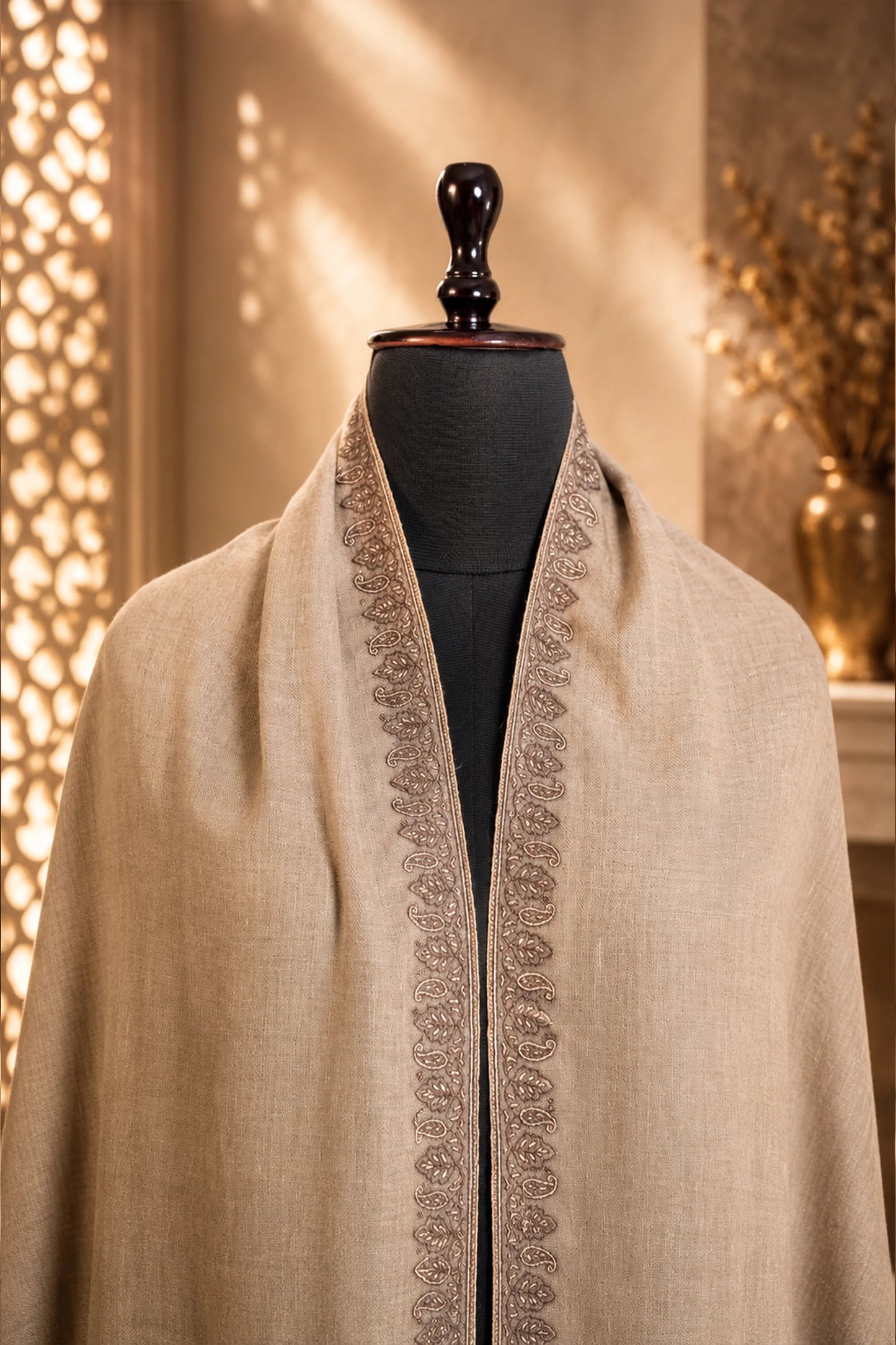 Sozni Embroidery Stole