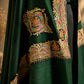 Tilla Embroidery Border Shawl with Sozni Highlights