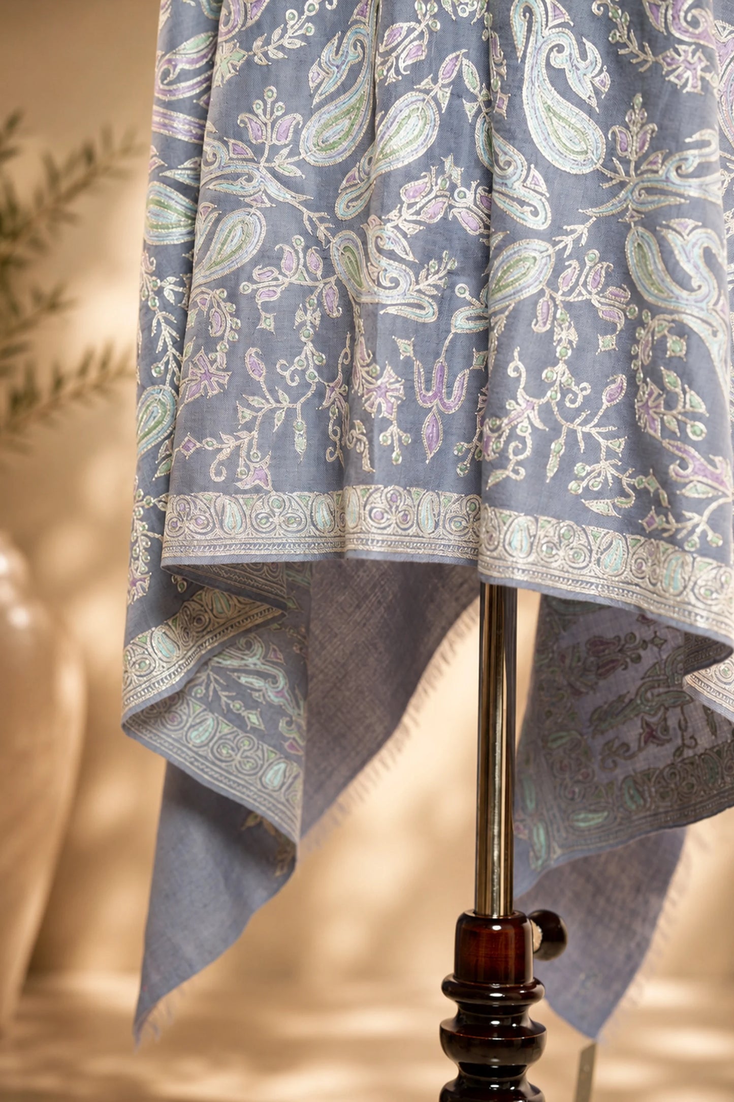 Tilla Embroidery Shawl