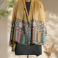 Women's Kani Palla Shawl in Camel Colour