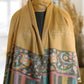 Women's Kani Palla Shawl in Camel Colour