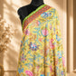 Yellow Kalamkari Shawl